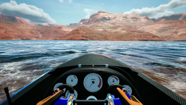 Open water screenshot from Tunnel Boat Terror