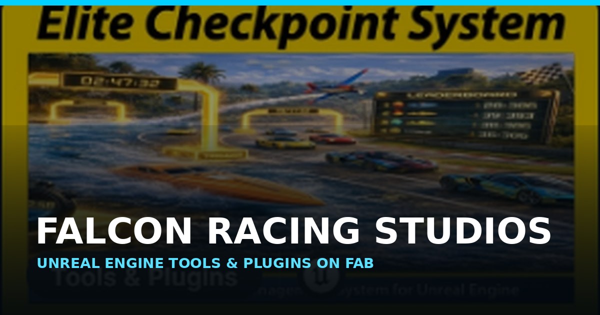 Falcon Racing Studios Unreal Engine plugins