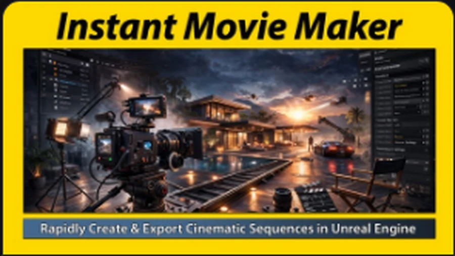 Instant Movie Maker Unreal Engine plugin