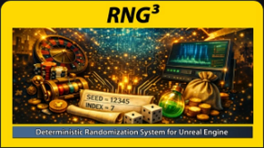 RNG³ Unreal Engine plugin